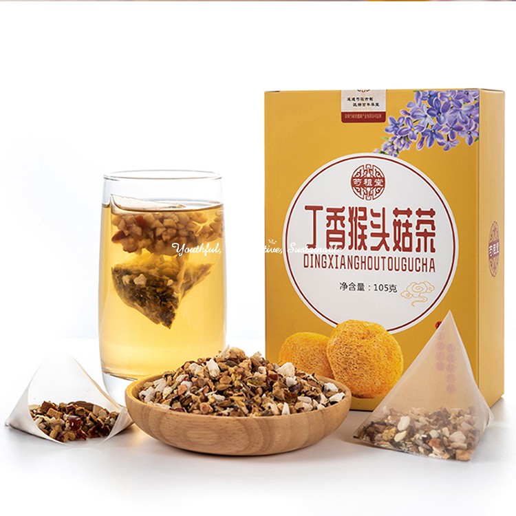 Clove and Monkey Head Mushroom Tea, Heart Health (7g x 15 triangle tea bags)